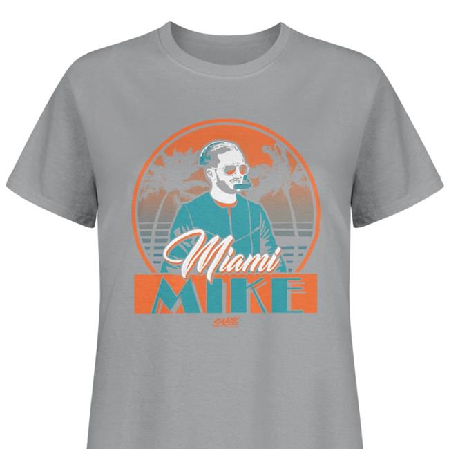 Miami Mike Tee Black Smack Merch Dolphreaky