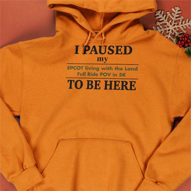I Paused My Epcot Living With The Land Full Ride Pov In 5K To Be Here Tee