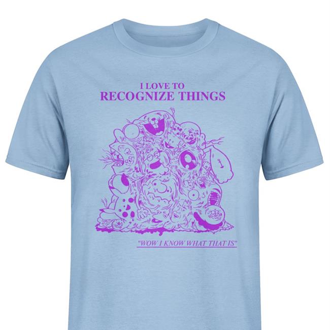 Rory Blank Haunted I Love To Recognize Things Wow I Know What That Is Shirt