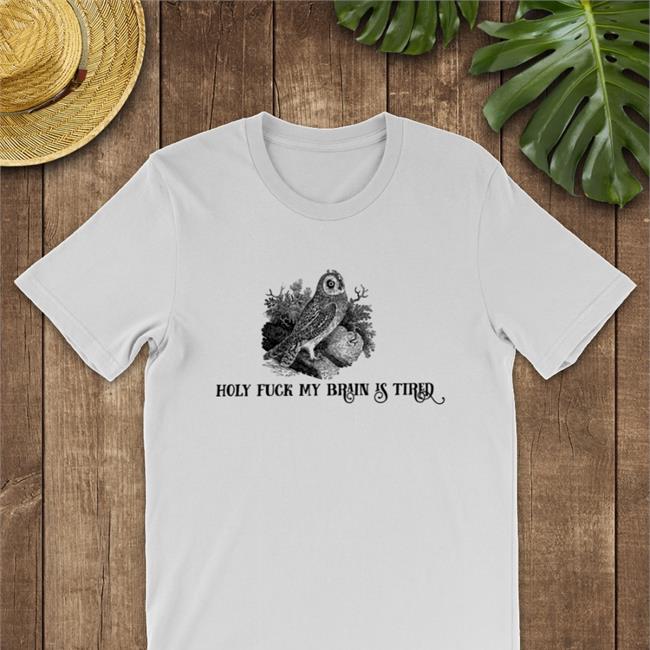 EffinBirds Holy Fuck My Brain Is Tired Shirt