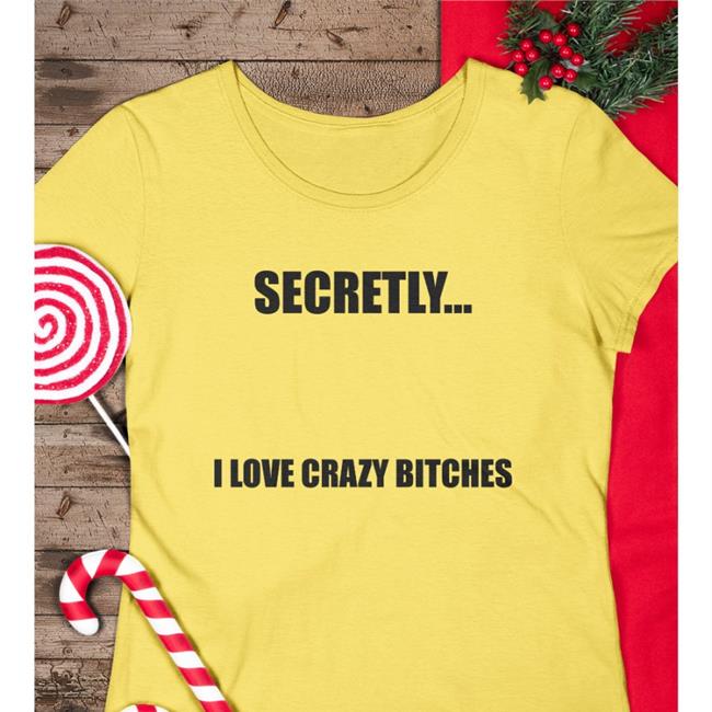 Christopher Sturniolo Wearing Secretly I Love Crazy Bitches Long Sleeve Tee Shirt