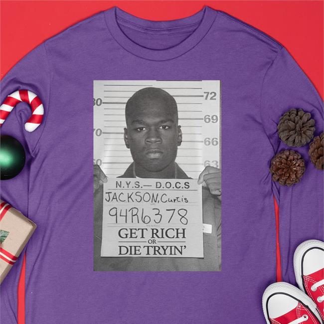 Jackson Curtis Mug Shot Get Rich Or Die Tryin Shirt
