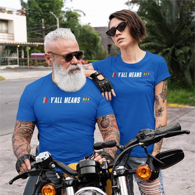 Rowdy Energy Stan Nascar Y'all Means All Shirt Cassie