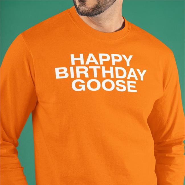 Happy Birthday Goose Shirt Mcr Archive Mikey Happy Birthday Goose Tee
