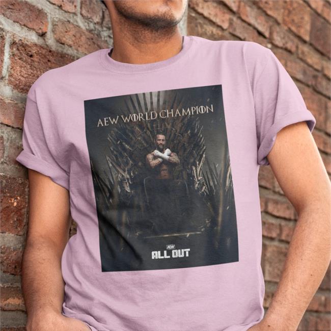 Aew On Tv Aew World Champion All Out Tees Andnew