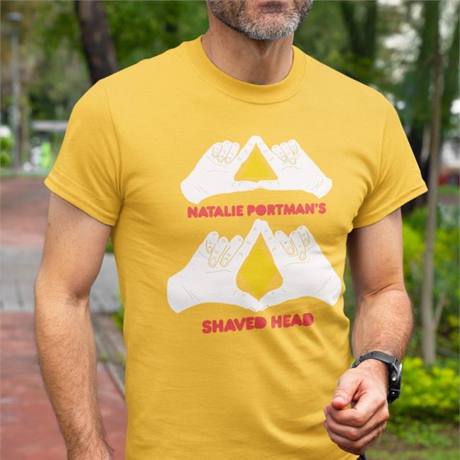 Weird Thrift Store Shirts Natalie Portman's Shaved Head Tee Strangethrift