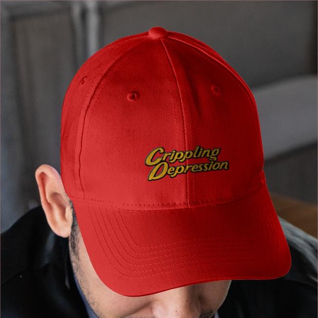 Crippling Depression Embroidered Hat