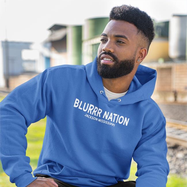 Bruh Shedeur Blurrr Nation Jackson Mississippi Hoodie