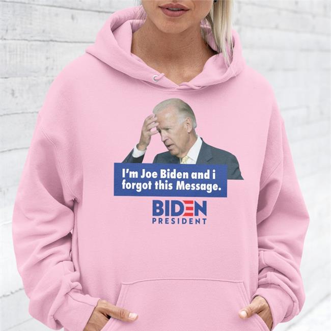 Luke Rudkowsk We Are Change Merch I'm Joe Biden And I Forgot This Message Shirt