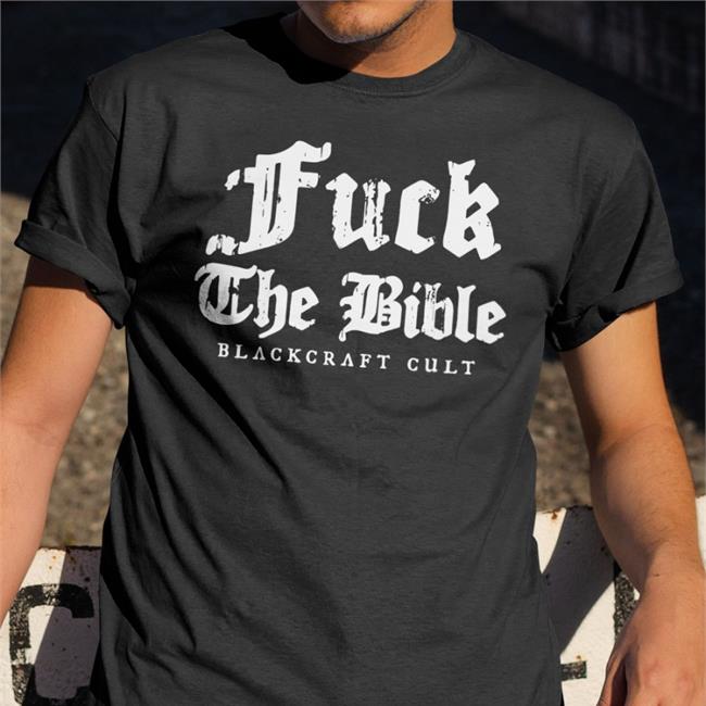 Planned Parenthood Fuck The Bible Tee Blackcraft Cult Merch
