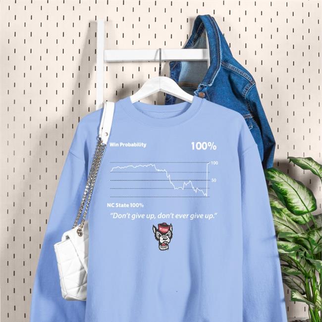 Studentwolfpackclub Don't Give Up Don't Ever Give Up T Shirts Ansley Disher