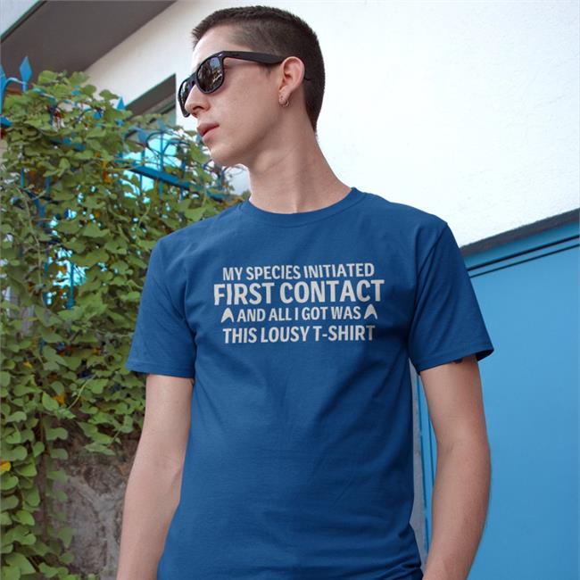 Ethan Peck My Special Initiated First Contact And All Got Was This Louly T Shirt Sweatshirt