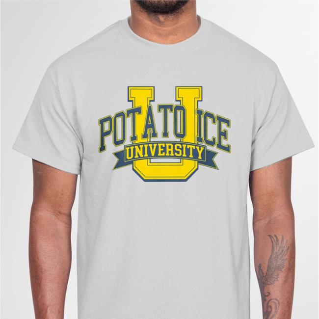 Potato Ice University Hoodie Funny Potato Ice University Shirt