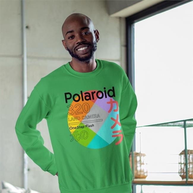 Polaroid 320 Land Camera One Step Flash Sweatshirt NoisyButters