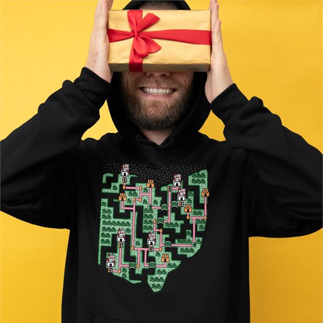 Kayem Apparel Store Ohio Map Royal Sweatshirt Mike Minotti