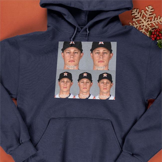 Phil Maton Happy Upset Excited Tired Anxious Long Sleeve T Shirt RamShirts