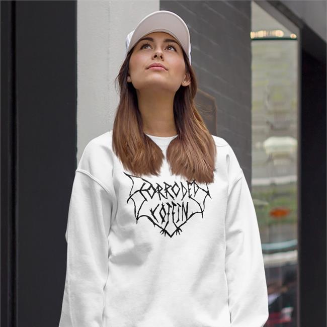Grace Van Dien Corroded Coffin Band Sweatshirt