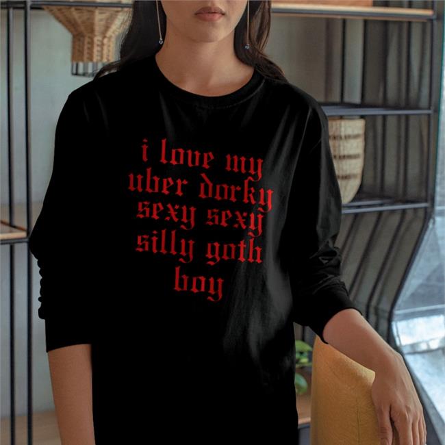 I Love My Uber Dorky Sexy Sexy Silly Tee Canaryyblue