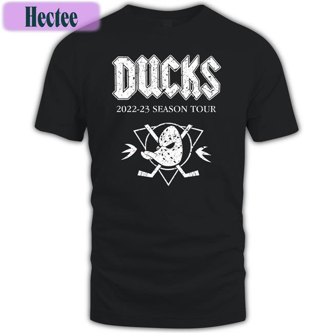 Wild Wing Anaheim Ducks 2022-23 Season Tour Shirts