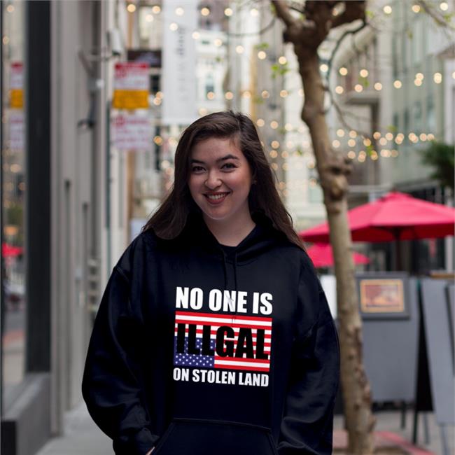 Onebuyclick No One Is Illegal On Stolen Land Shirt