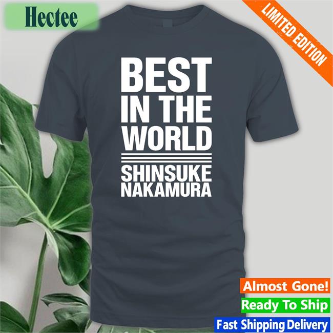 Vintagepuro Best In The World Shinsuke Nakamura Shirt