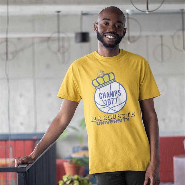 19Nine Marquette King Of '77 Funny T Shirt