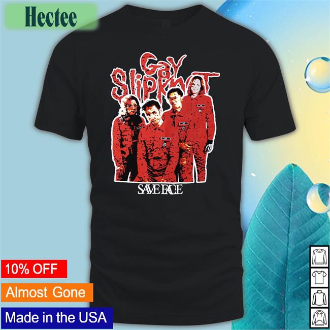 Saveface Merch Gay Slipknot Hooded Sweatshirt
