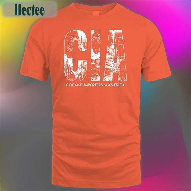 Good Shirts Cia Cocaine Importers Of America Shirt