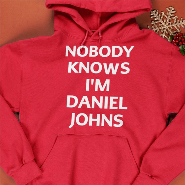 Nobody Knows I'm Daniel Johns T Shirt Daniel Johns