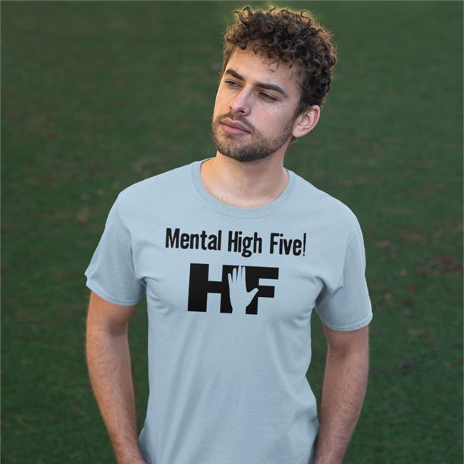 Mental High Five Shirt Grey Robert Maschio