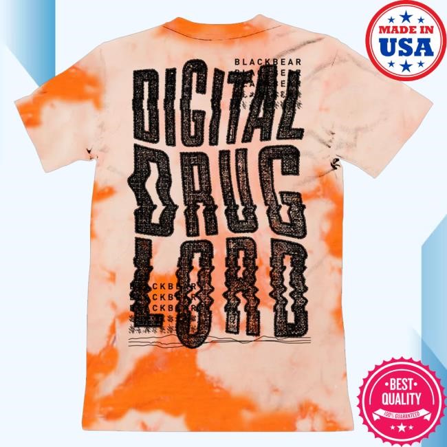 Beartrap Merch Digital Druglord Warped Dye Long Sleeve Shirt