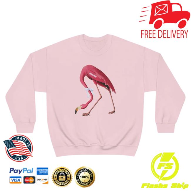 Official OT5 Daily Mixoloshe Merch Store The Mixoloshe Flamingo Crew neck Sweatshirt OT5Dailys Apparel Clothing Shop