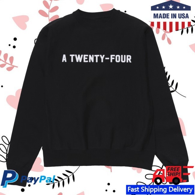 A24 Films Merch Store A Twenty-Four Black T-Shirt