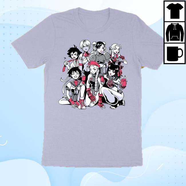 Women Of Street Fighter Sweatshirt Fangamer Merch Store