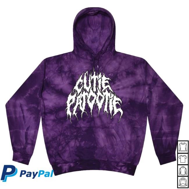 A Good Cult Merch Tie Dye Cutie Patootie Unisex Sweatshirt