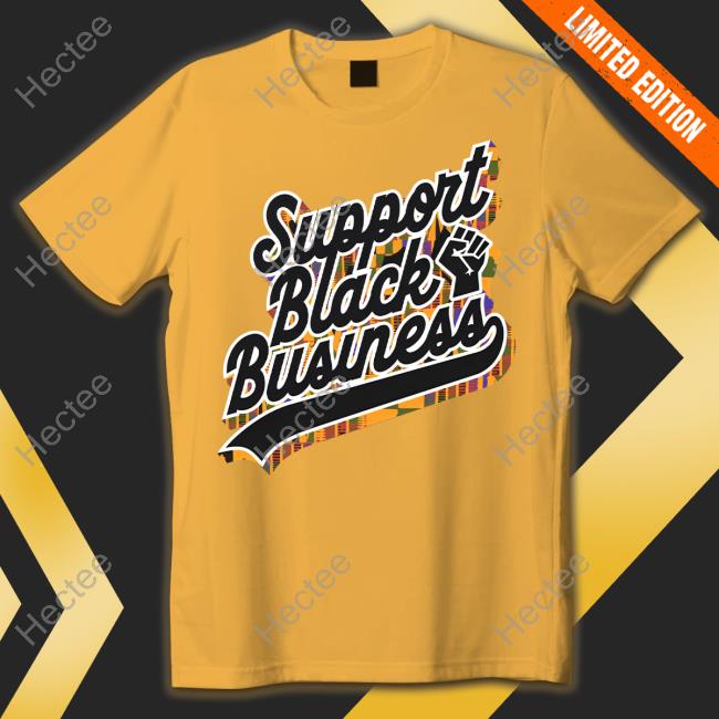 Support Black Business Hoodie