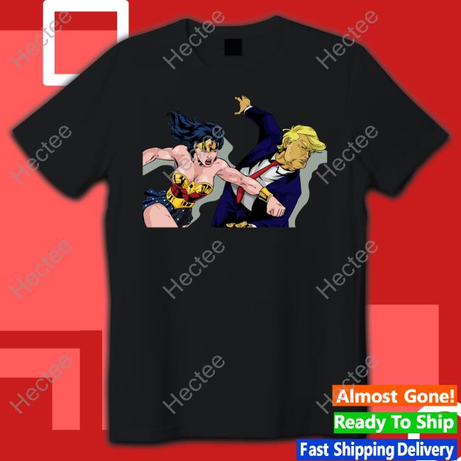 Tara Dublin Wonder Woman Punching Trump Hoodie