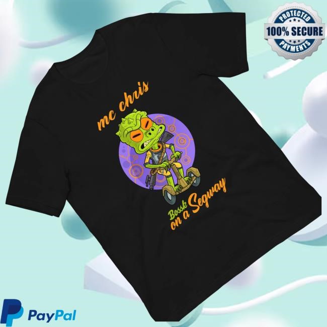 Mcchris Merch Shop Bossk On A Segway Hoodie, Sweatshirt