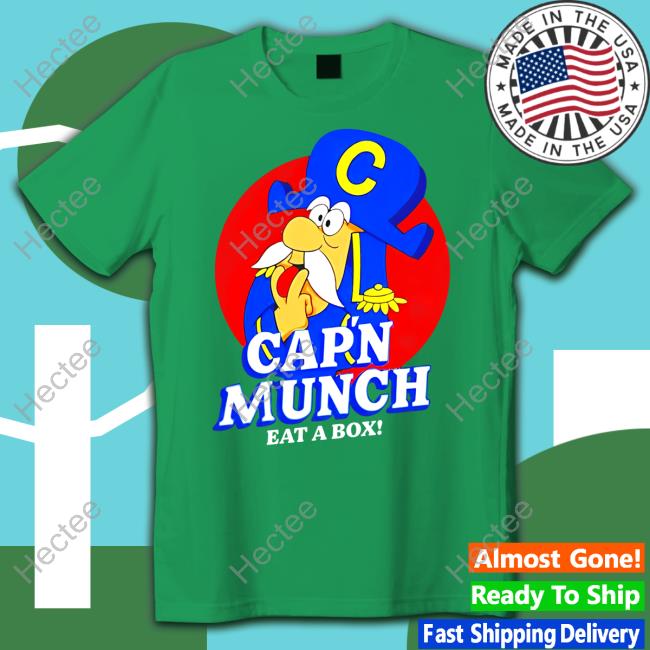 Official Cap’N Munch Eat A Box Shirt