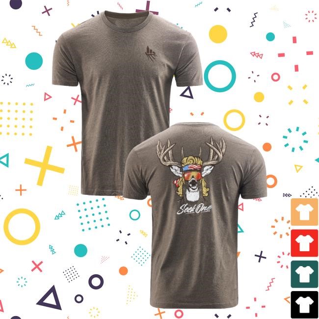 Seek One Merch Mullet Deer Shirts