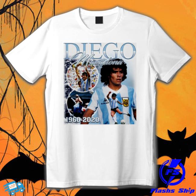 90S Vintage Diego Maradona Soccer Legend Hoodie