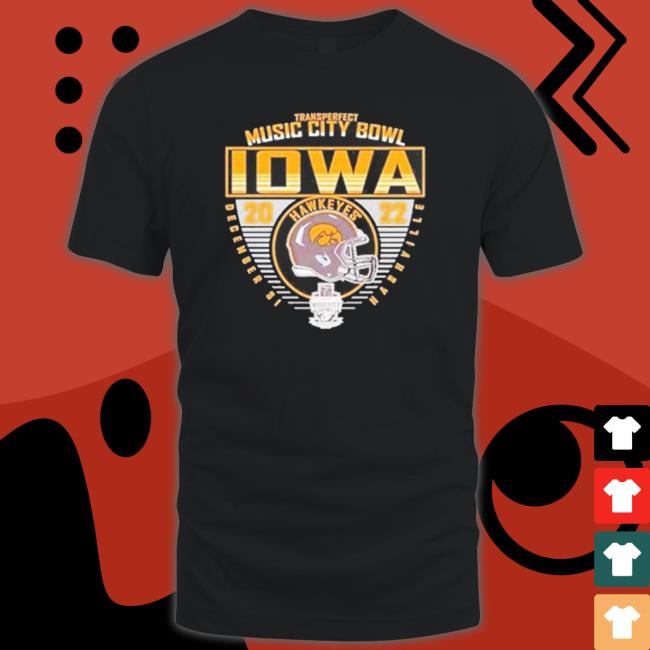 University Of Iowa Football 2022 Music City Bowl Long Sleeve Shirt University Of Iowa Football 2022 Music City Bowl Long Sleeve Shirt