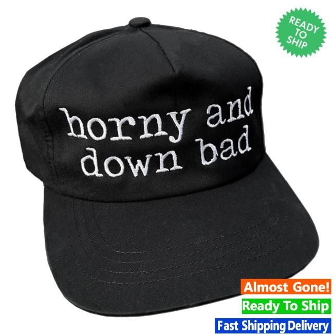 Will Mahony Merch Horny And Down Bad Twill Cap