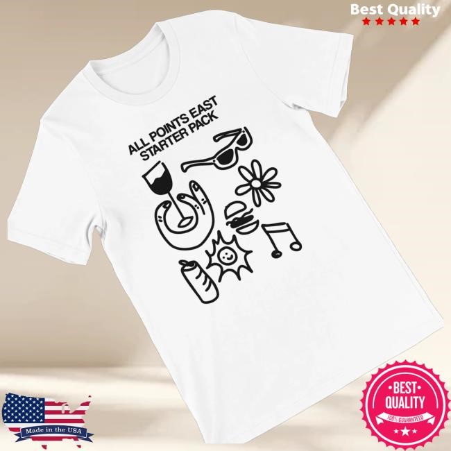 All Points East Merch Shop Store Starter Pack Tee Shirt