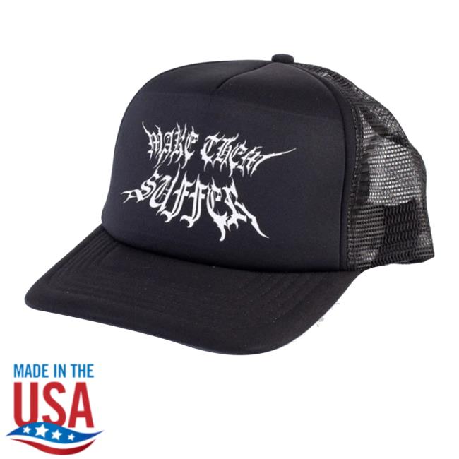 Nuclear Blast Shop Make Them Suffer Metal Logo Fitted Hat