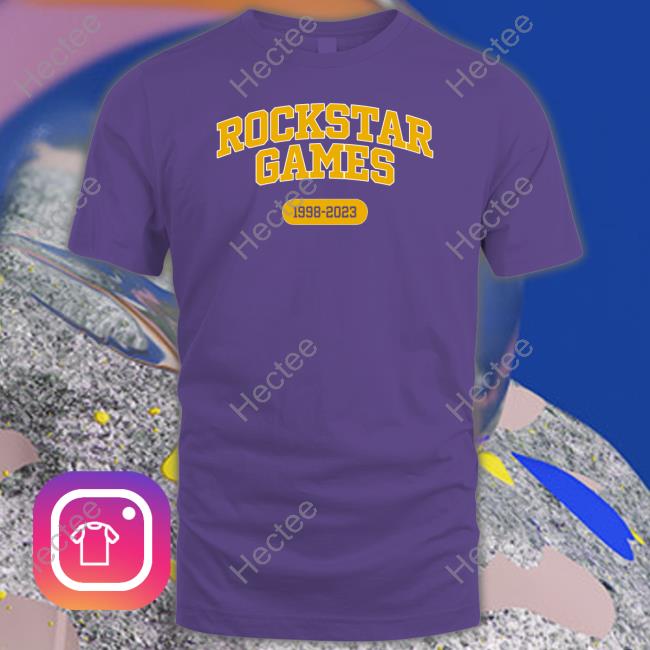 Rockstar Games 1998 2023 Tee Shirt