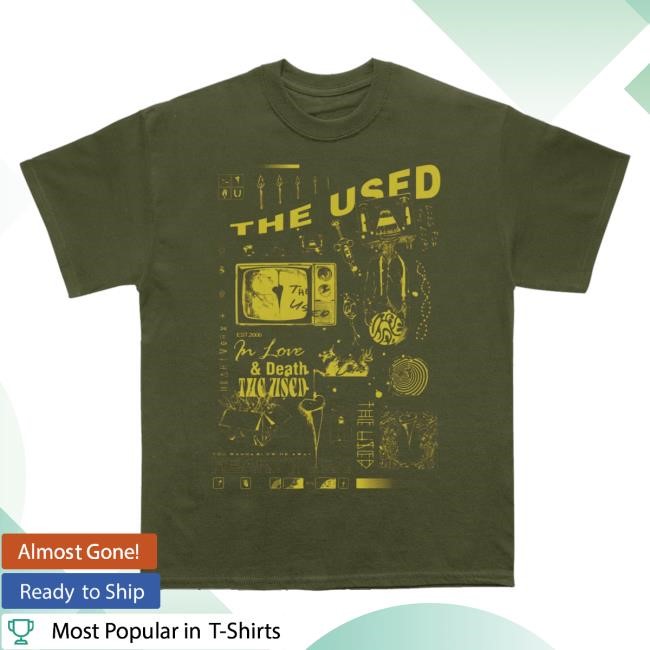 The Used Merch Store Army Sweatshirt