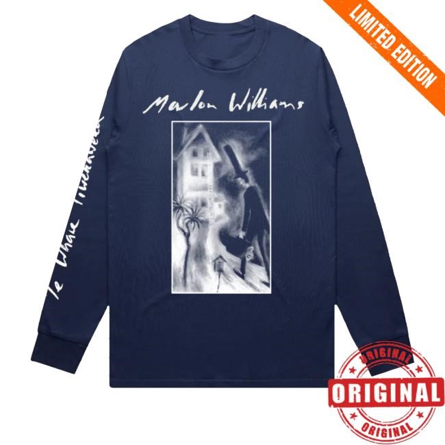 Marlon Williams Te Whare Tīwekaweka Signed Lp Royal Crewneck Sweatshirt
