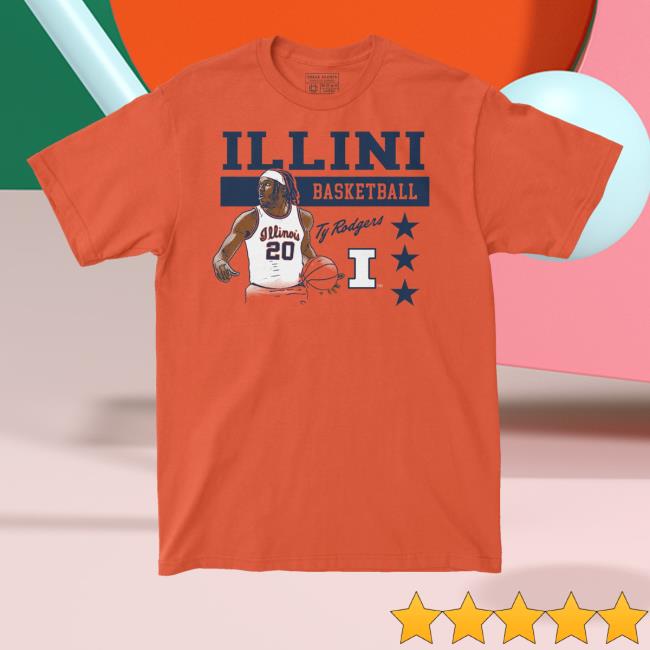 Official Illinois Nil Store Ty Rodgers Illini Sweatshirt