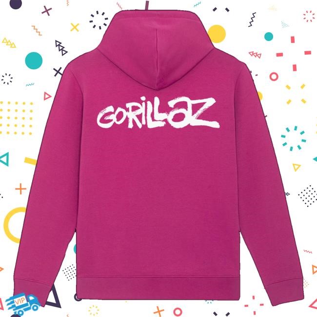 Trending Gorillaz Merch Store Cult Of Gorillaz Pink Shirt